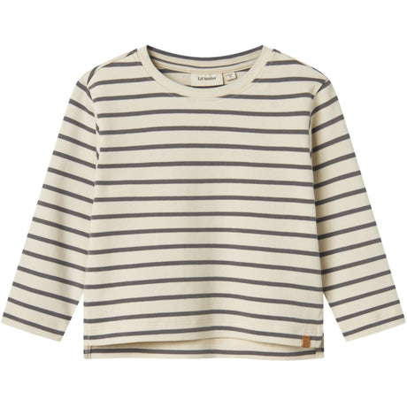 Lil'Atelier Turtledove Poppy Seed Nmmlimia Ls Loose Topp Lil Noos