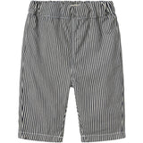 Lil'Atelier Dark Blue Denim White Nbmkasper Loose Twi Byxor 4021-Cm Lil