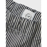 Lil'Atelier Dark Blue Denim White Nmmkasper Loose Twi Byxor 4021-Cm Lil