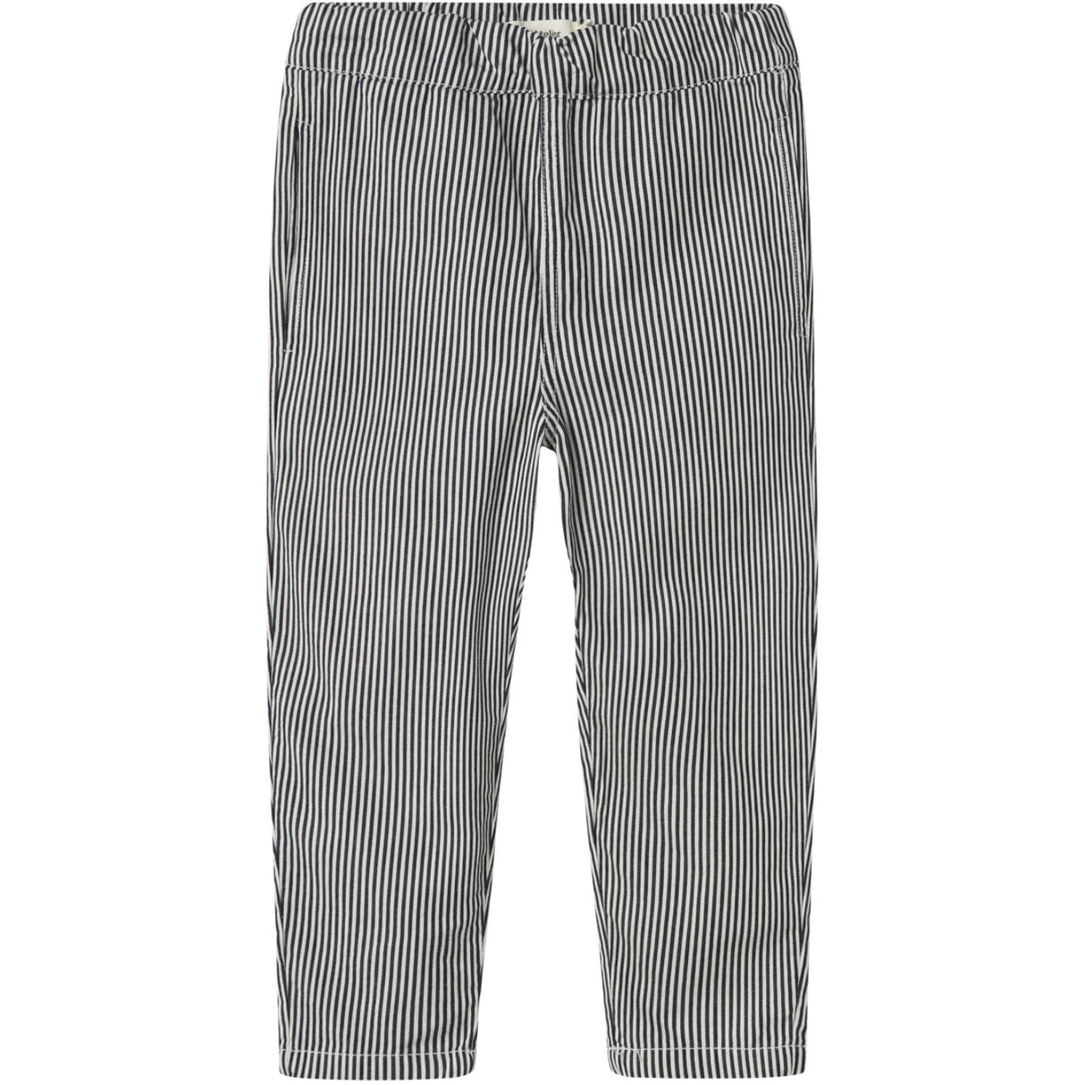 Lil'Atelier Dark Blue Denim White Nmmkasper Loose Twi Byxor 4021-Cm Lil