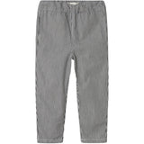 Lil'Atelier Dark Blue Denim White Nmmkasper Loose Twi Byxor 4021-Cm Lil