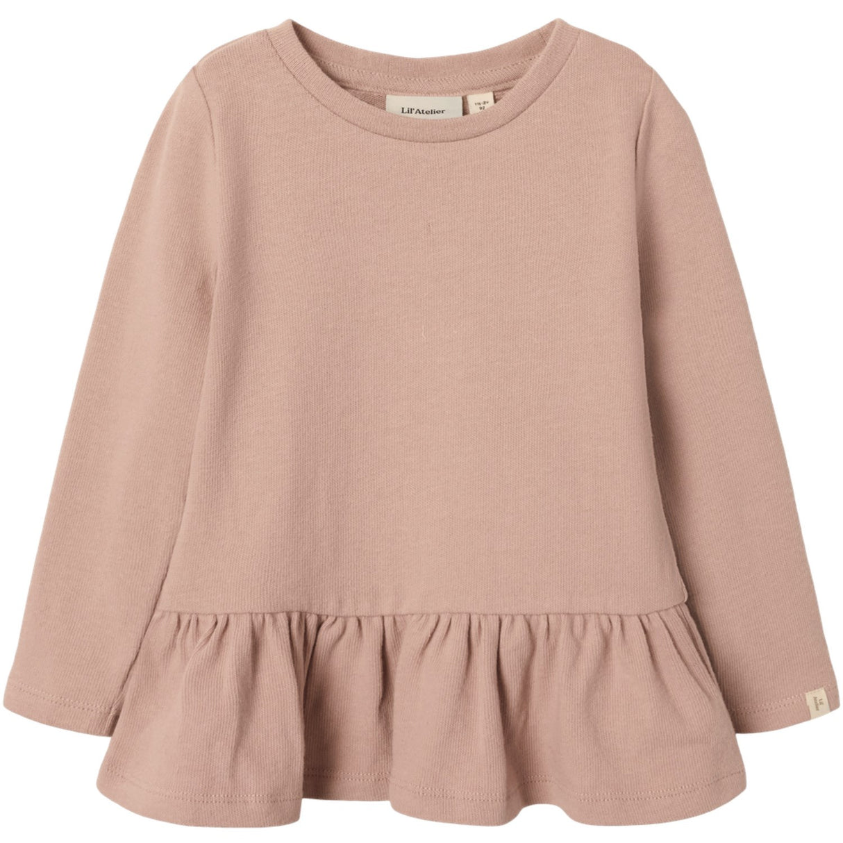 Lil'Atelier Misty Rose Nmfluna Ls Slim Topp Lil