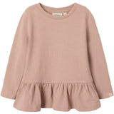 Lil'Atelier Misty Rose Nmfluna Ls Slim Topp Lil