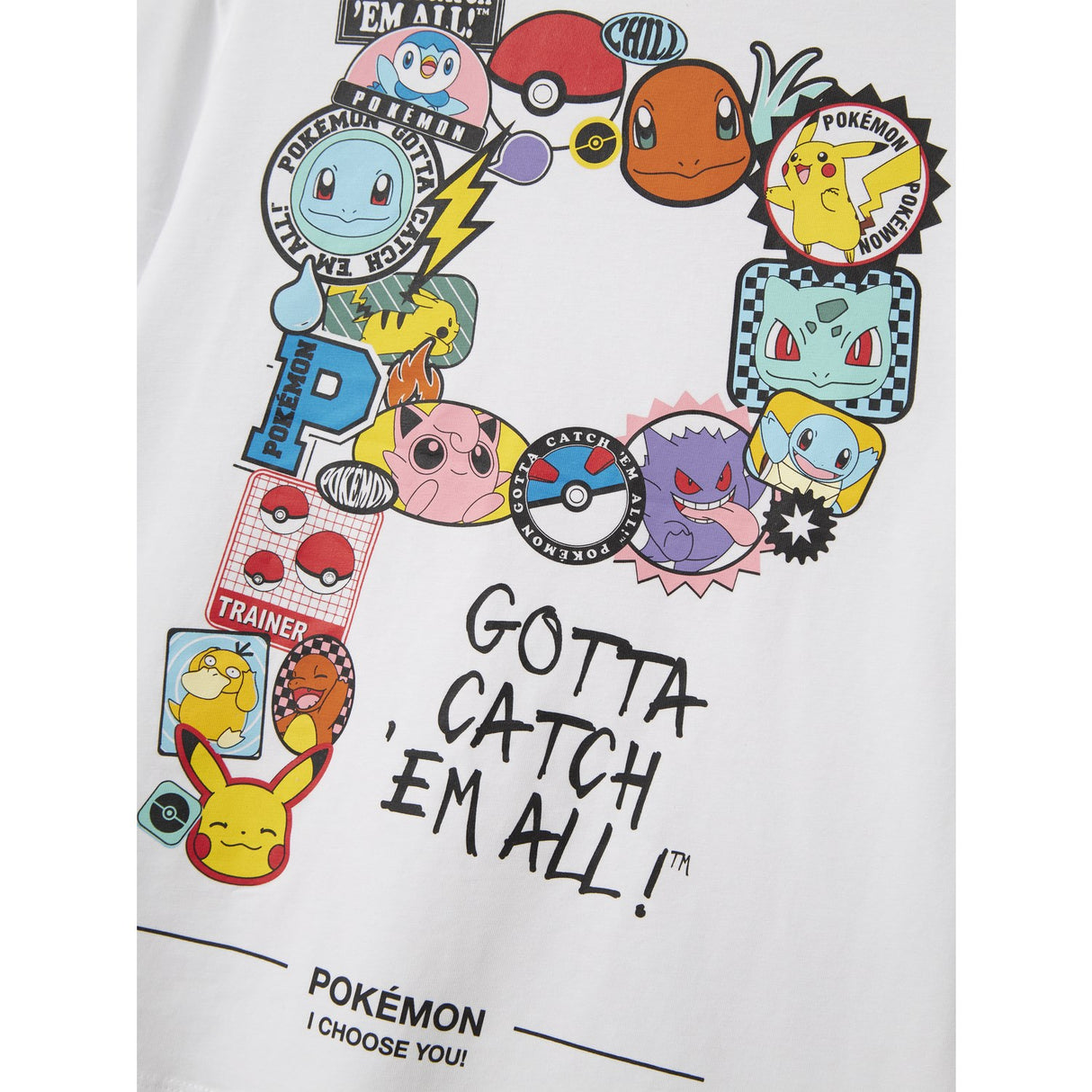 Name It Bright White Nkmjeno Pokemon Nreg Ss Topp Box Noos Sky