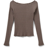 Sofie Schnoor Brown Striped SomaSY Blus