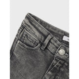 Name It Light Grey Denim Nkfpolly Skinny Stövlar Jeans 1142-Au Noos