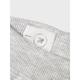 Name It Light Grey Melange Deep Lichten Green Nbntakki 2P Sweat Byxor Noos