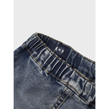 Name It Dark Blue Denim Nbmben Baggy Cargo Jeans 2727-Yb Noos
