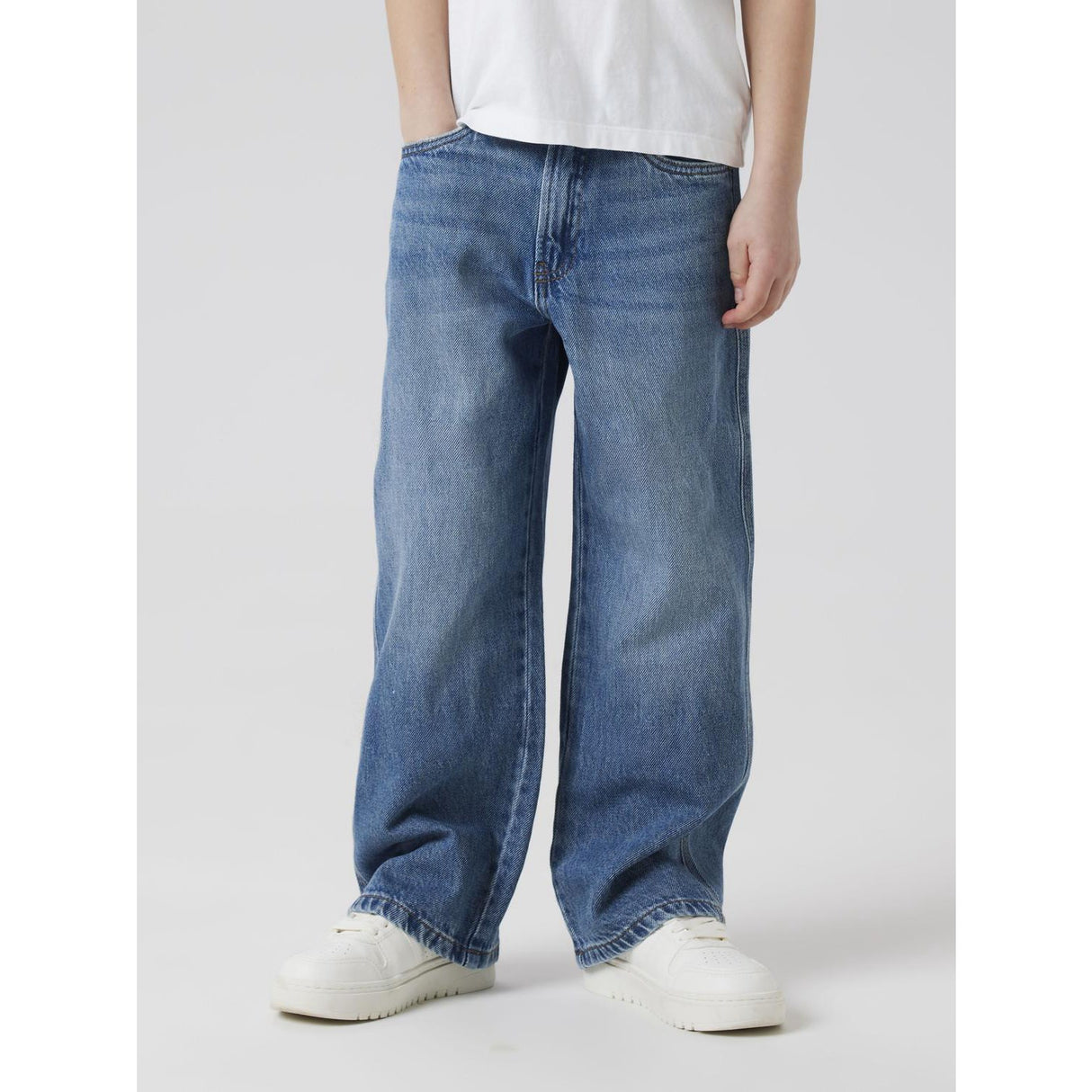 Name It Medium Blue Denim Nkmben Skater Jeans 1990-Ld Noos