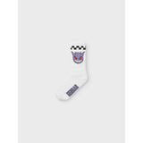 Name It Bright White Nkmjanaka Pokemon 3P Tennis Strumpor Sky
