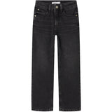 Name It Black Denim Nkfrose Hw Straight Jeans 9222-Rm Noos