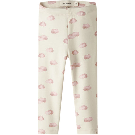Lil'Atelier Turtledove Pink Cloud Nbnlayo Kim Slim Leggings Lil Noos