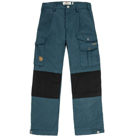 Fjällräven Mountain Blue Kids Vidda Quiltad Trousers