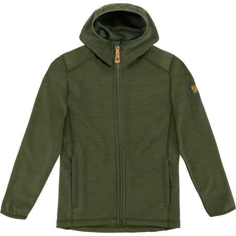 Fjällräven Deep Forest Kids Keb Fleece Hoodies