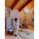 tiSsi® White Laquer Jori Sammenklappelig Säng Massiv Bok