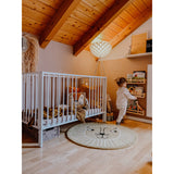 tiSsi® White Laquer Jori Sammenklappelig Säng Massiv Bok