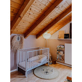 tiSsi® White Laquer Jori Sammenklappelig Säng Massiv Bok