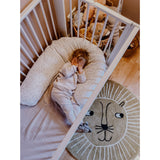 tiSsi® White Laquer Jori Sammenklappelig Säng Massiv Bok