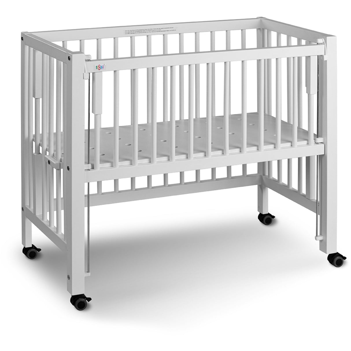 tiSsi® White Laquer Sophie Barneseng Massiv Bok