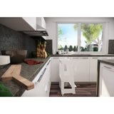 tiSsi® White Laquer Felix Lärande Torn Massiv Bok