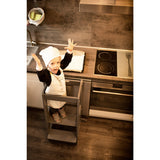 tiSsi® Grey Laquer Felix Lärande Torn Massiv Bok