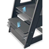 tiSsi® Grey Laquer Felix Lärande Torn Massiv Bok