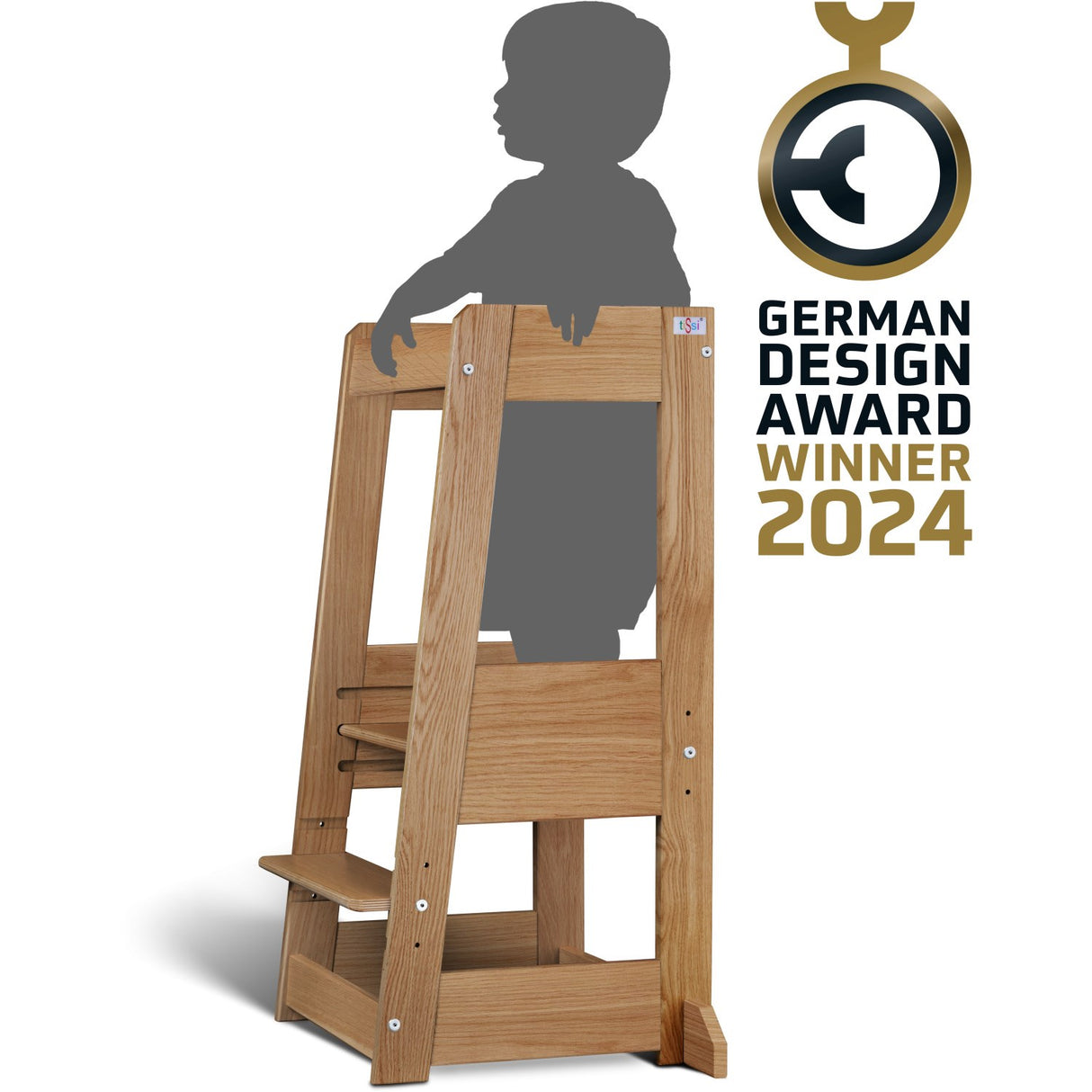 tiSsi® Nature Felix Lärande Torn Massiv Ek