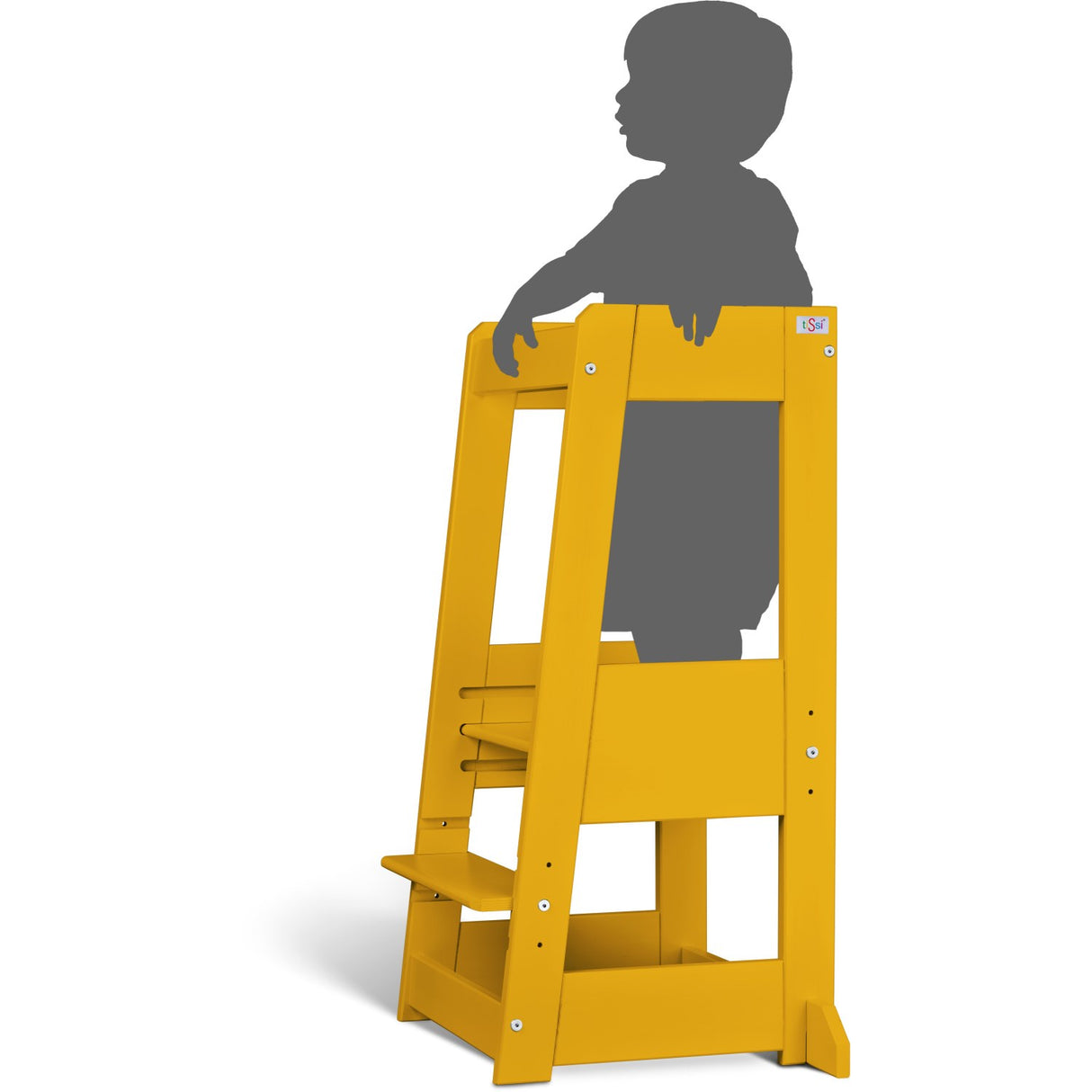 tiSsi® Sun Yellow Laquer Felix Lärande Torn Massiv Bok