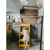 tiSsi® Sun Yellow Laquer Felix Lärande Torn Massiv Bok