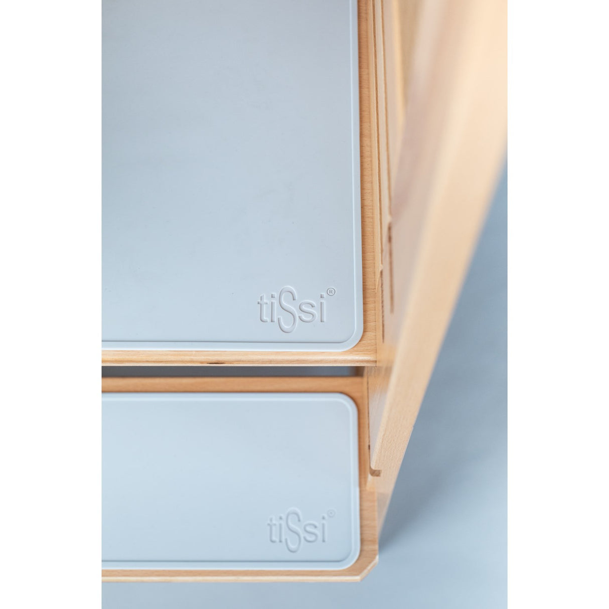 tiSsi® Grey Felix Skridsikre Måtter - Sett Med 2 Til Lärande Torn Felix