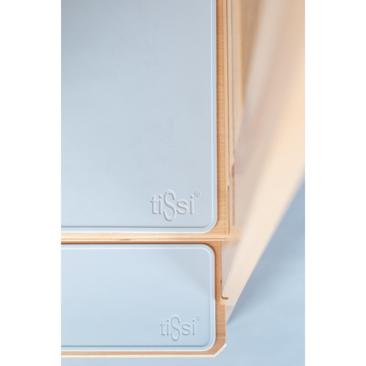 tiSsi® Grey Felix Skridsikre Måtter - Sett Med 2 Til Lärande Torn Felix