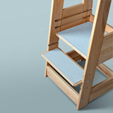 tiSsi® Grey Felix Skridsikre Måtter - Sett Med 2 Til Lärande Torn Felix