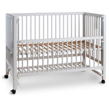 tiSsi® White Laquer Hajo Barneseng Massiv Bok