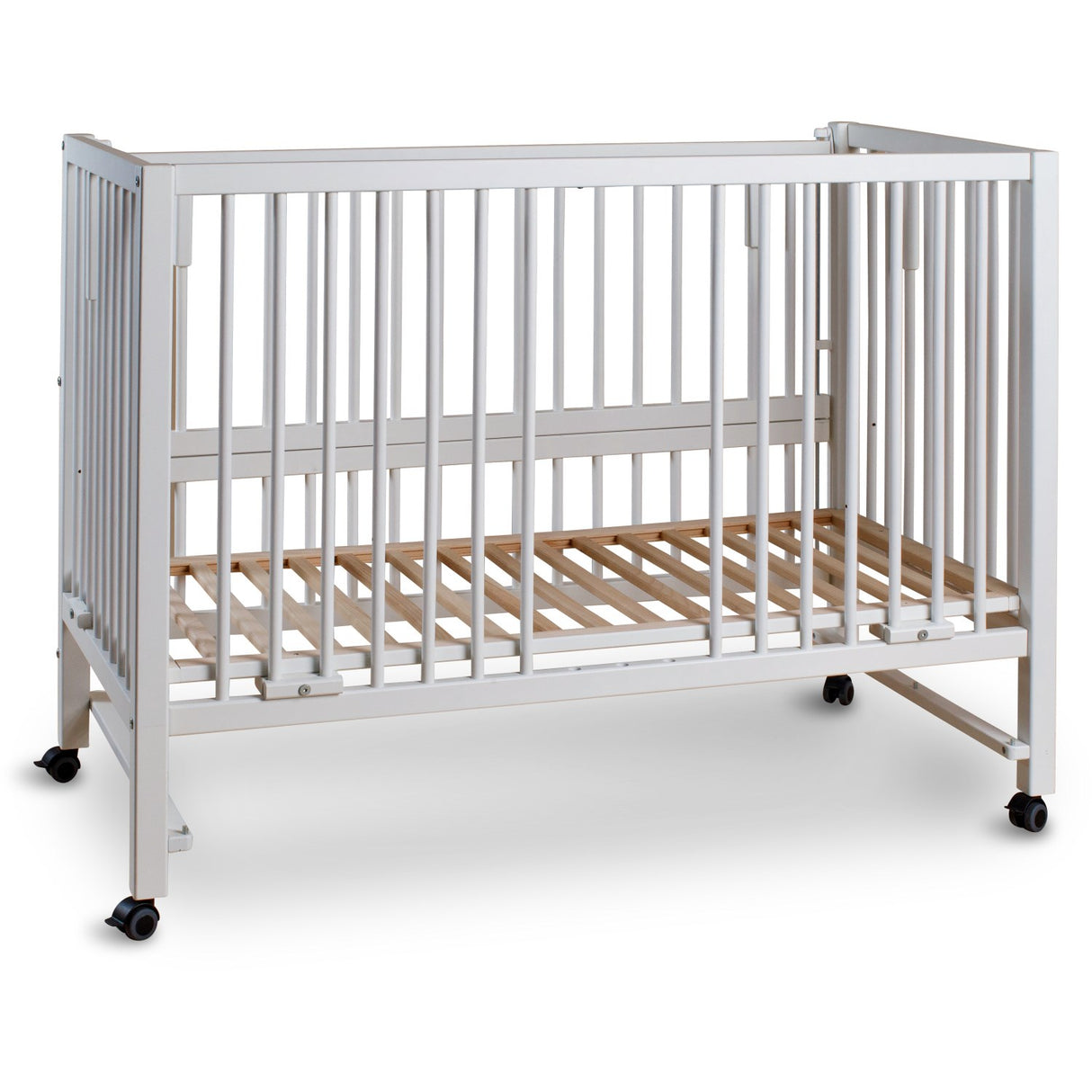 tiSsi® White Laquer Hajo Barneseng Massiv Bok