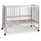 tiSsi® White Laquer Hajo Barneseng Massiv Bok