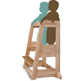 tiSsi® Nature Felix Tvillinge Lärande Torn Massiv Bok