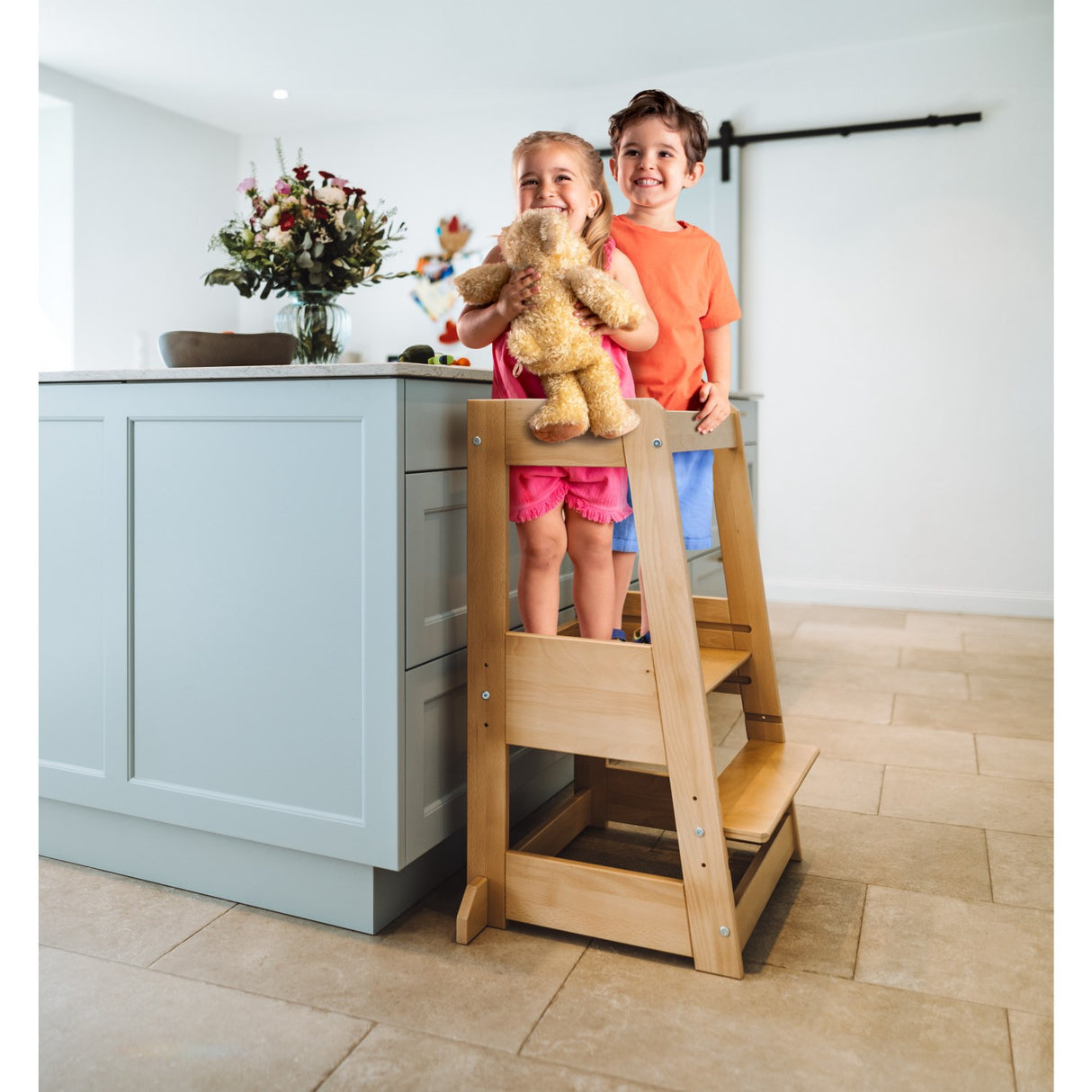 tiSsi® Nature Felix Tvillinge Lärande Torn Massiv Bok