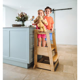 tiSsi® Nature Felix Tvillinge Lärande Torn Massiv Bok