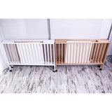 tiSsi® White Laquer Jori Sammenklappelig Säng Massiv Bok