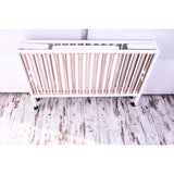 tiSsi® White Laquer Jori Sammenklappelig Säng Massiv Bok