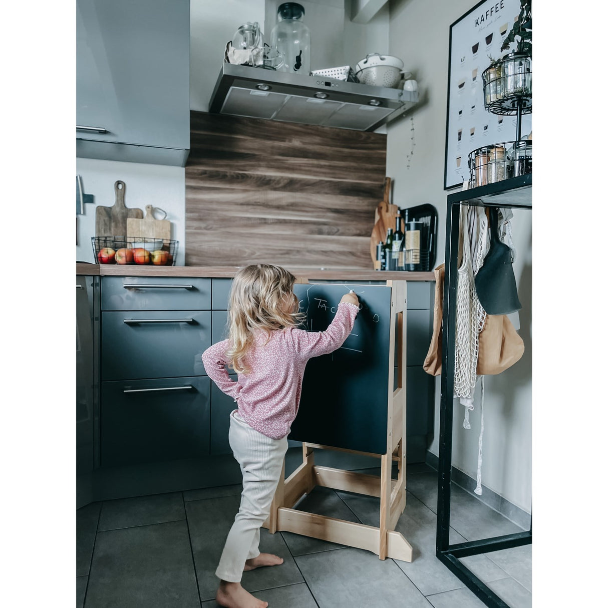 tiSsi® Black Felix Sort Tavle Til Lärande Torn Felix