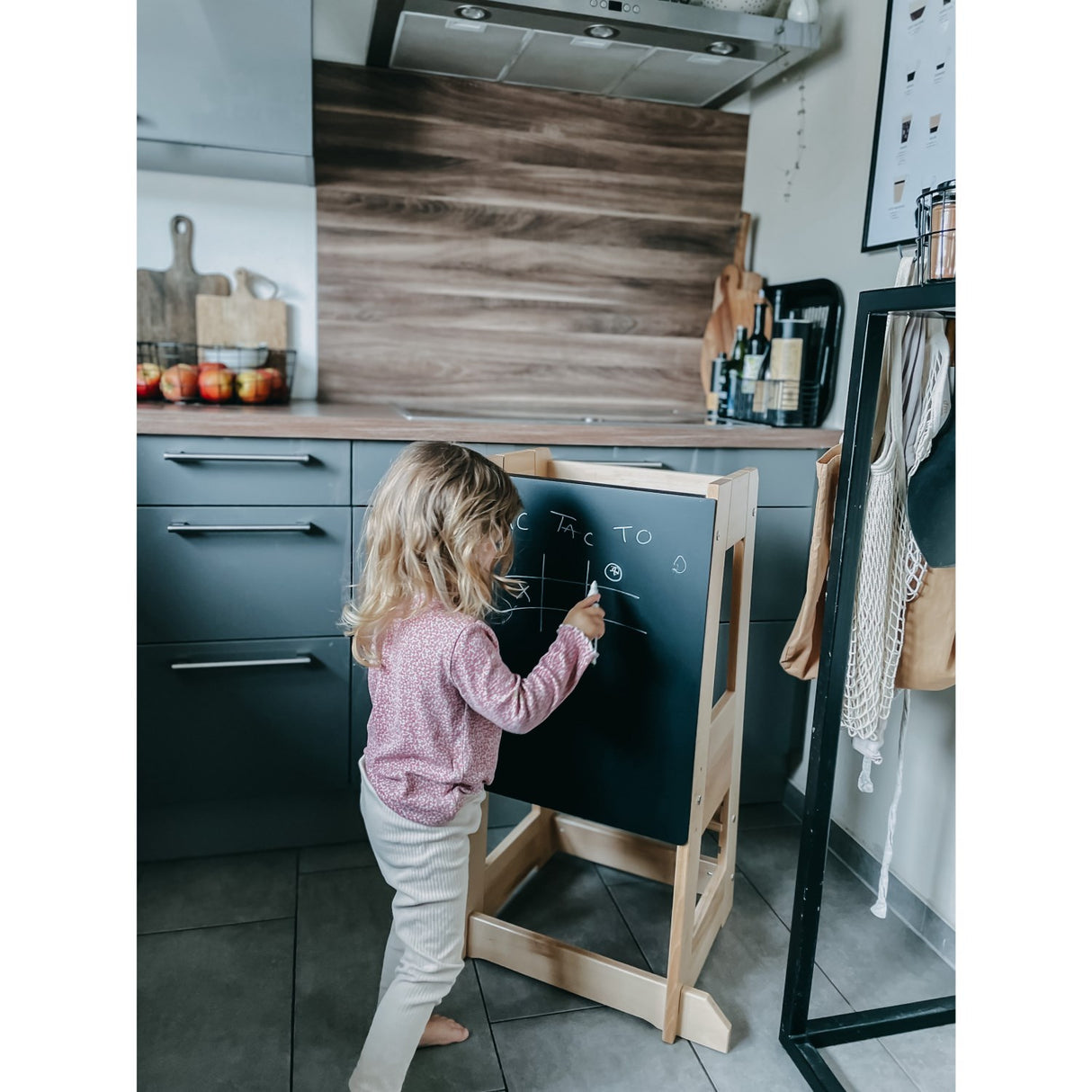 tiSsi® Black Felix Sort Tavle Til Lärande Torn Felix