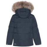 Ver De Terre 600 Navy Down Jacka W/Fur