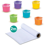 SES Creative Fingerfärg Mega Set 6X110Ml