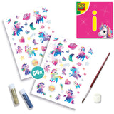 SES Creative Tatueringar Och Glitter Enhörning