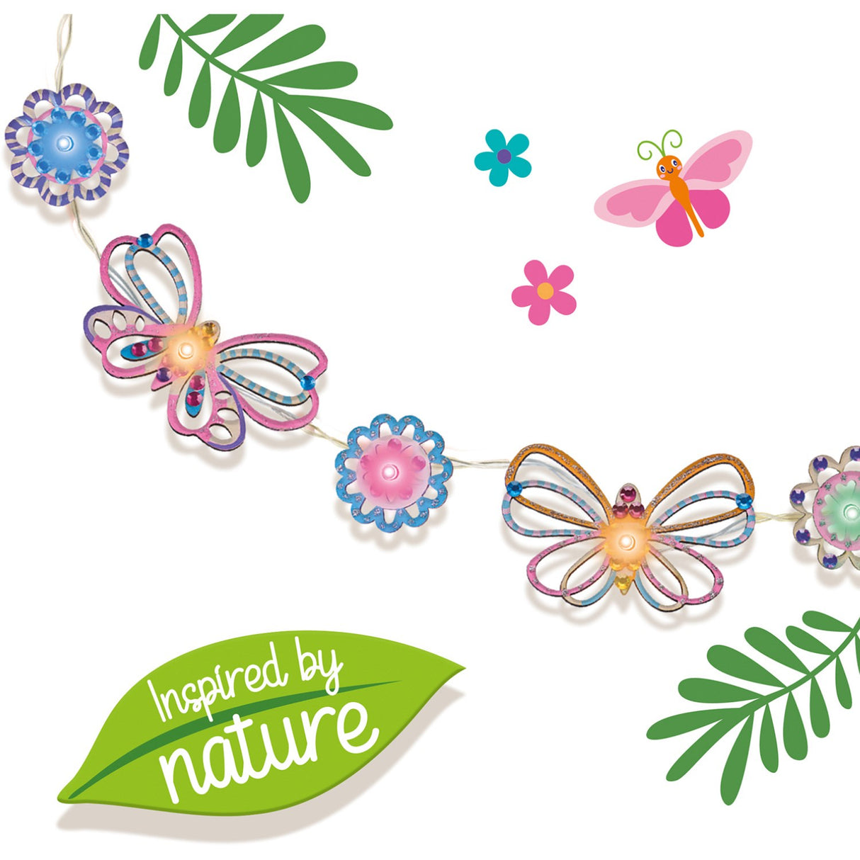 SES Creative Sträng Ljus Natur Design