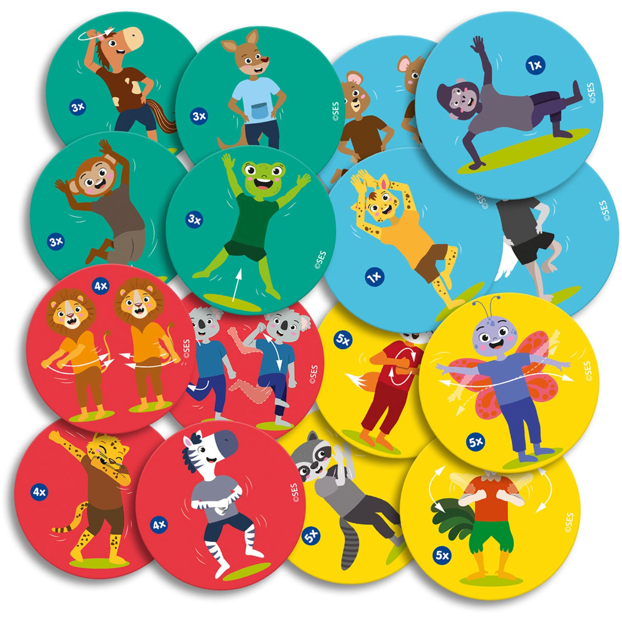 SES Creative Spel, Djurdans