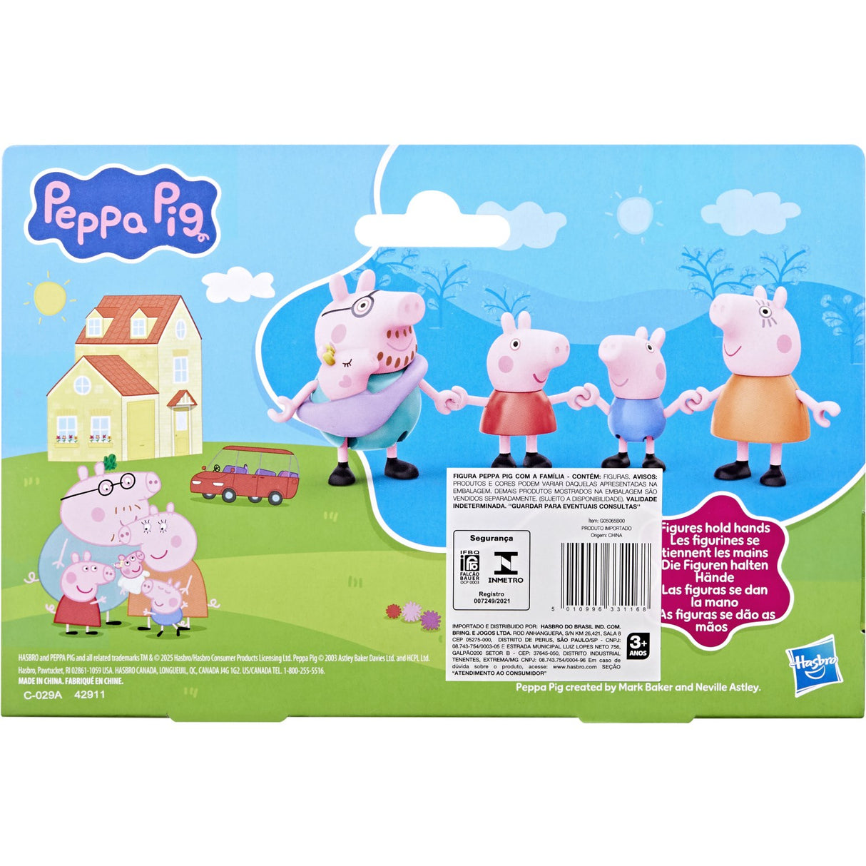 Peppa Pig Familie 5 Pakke