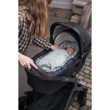 Sebra Blue Olive Huva For 3-In-1 Baby Nest