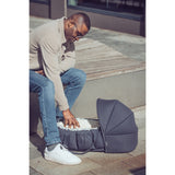 Sebra Blue Olive Huva For 3-In-1 Baby Nest